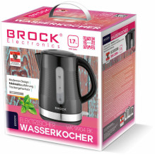 Brock WK 9904 BK Kettle With 360 Degree Base 1,7L 2200W Black / Steel Brock WK 9904 BK Kettle With 360 Degree Base 1,7L 2200W Black / Steel