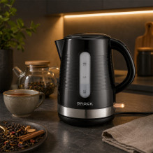 Brock WK 9904 BK virdulys su 360 laipsnių pagrindu 1,7L 2200W Juodas / plieninis