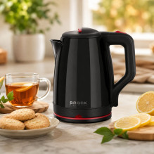 Brock WK 5518 BK virdulys su 360 laipsnių pagrindu 2,0L 1500W Juodas