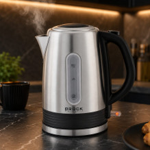 Brock WK 9903 SS Kettle With 360 Degree Base 1,7L 2200W Black / Steel