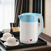 Brock WK 5521 WH virdulys su 360 laipsnių pagrindu 1,8L 1500W Baltas / Blue