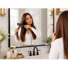 Brock HC 5001 BK Hair Straightener 60W, Black Brock HC 5001 BK Hair Straightener 60W, Black