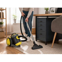 Brock BVC 8056 YT Cyclone Bagless Vacuum Cleaner 800W, Black / Yellow Brock BVC 8056 YT Cyclone Bagless Vacuum Cleaner 800W, Black / Yellow