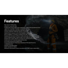 Galvaslampa Nitecore HC75...