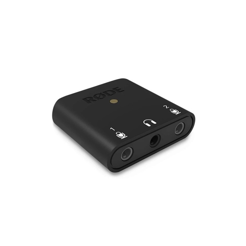 RØDE AI-Micro audio interfeiss divkanālu 24 bit 48 kHz Melns