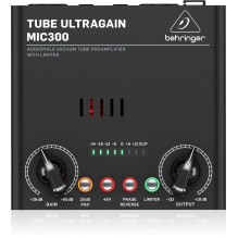 Audio priekšpastiprinātājs Behringer MIC300 Melns