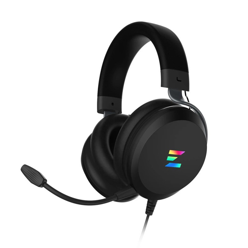 Zalman ZM-HPS610 austiņas / headsets Vadu Galvas saite Spēlēšanai Melnas