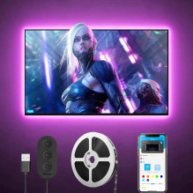 LED fona apgaismojuma lente...
