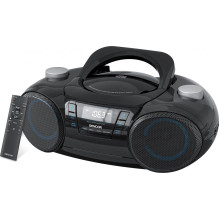 Pārnēsājams Bluetooth skaļrunis SENCOR SPT4710B — 20 W, Bluetooth 5.3, CD / USB / FM, tīkls vai baterijas