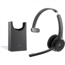 CISCO Headset 721 Wireless SINGLE+STAND Carbon Black Usba B