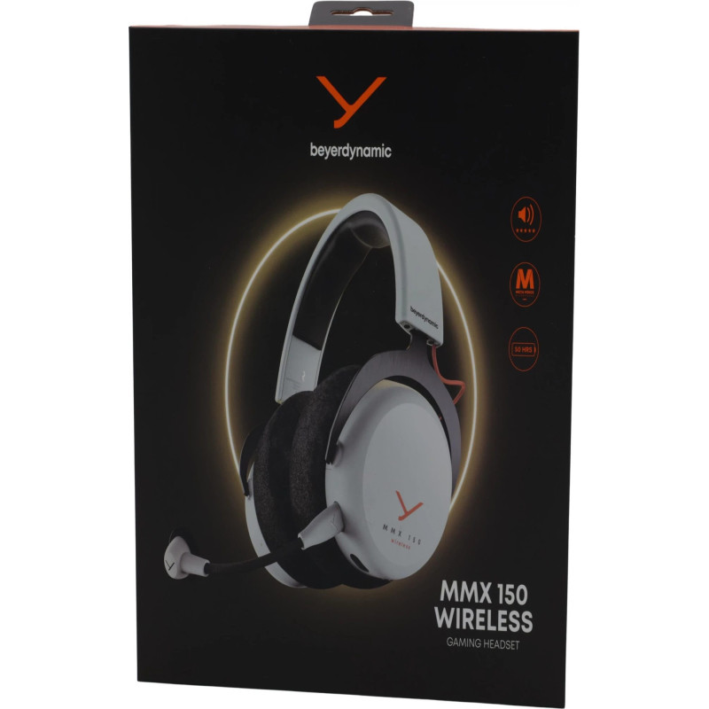 Bezvadu spēļu austiņas Beyerdynamic MMX 150 Balta