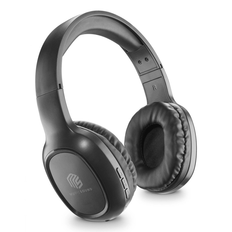 Music Sound Basic Bluetooth austiņas ar mikrofonu un tālvadību