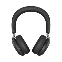 Jabra Evolve2 75 - USB-C MS Teams ar statīvu - Melns, vadu un bezvadu, zvaniem / mūzikai, 20 - 20000 Hz, 197 g, Austiņas