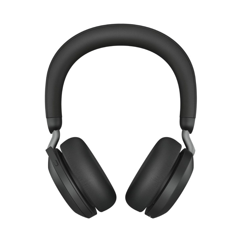 Jabra Evolve2 75 - USB-C MS Teams ar statīvu - Melns, vadu un bezvadu, zvaniem / mūzikai, 20 - 20000 Hz, 197 g, Austiņas