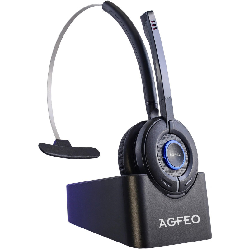AGFEO DECT Headset IP - DECT bezvadu austiņas, uz auss (6101543)