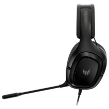 Austiņas Acer Predator Galea 315 — vadu spēļu austiņas, apkārtauss, 20-20000 Hz, 320 g, melnas