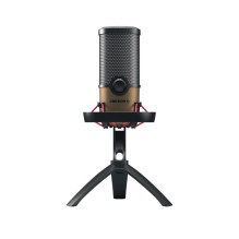 CHERRY UM 9.0 PRO RGB Black, Copper galda mikrofons