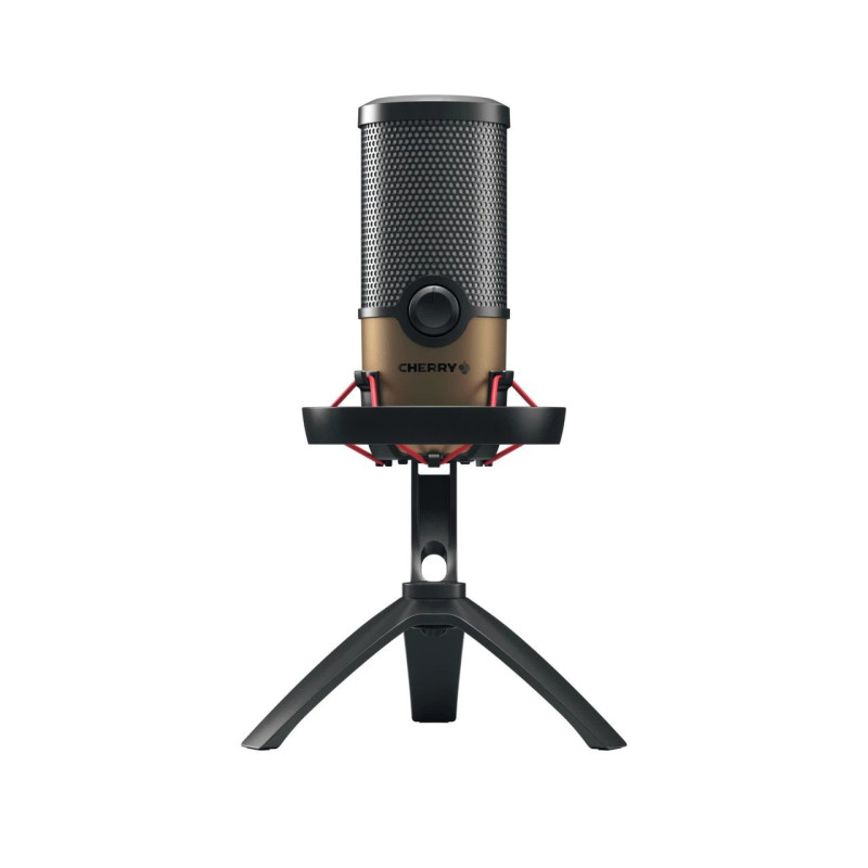CHERRY UM 9.0 PRO RGB Black, Copper galda mikrofons