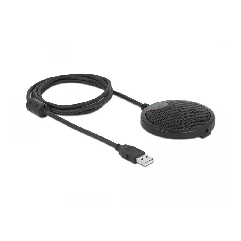 Conference microphone DeLOCK USB condenser microphone omnidirectional