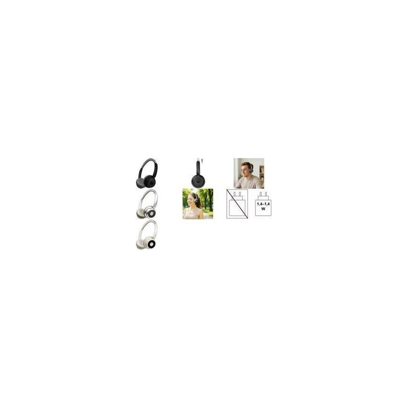 LogiLink BT0072BR Bluetooth austiņas sudraba