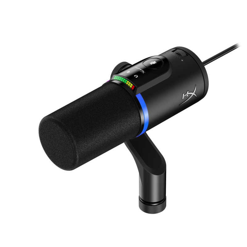 HyperX FlipCast - USB / XLR Dinamiskais Mikrofons (Melns)