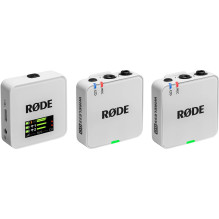 RØDE Wireless GO III Baltā krāsā - bezvadu mikrofonu sistēma (balta)