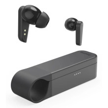 Hama Spirit Pocket II TWS austiņas, iebūvējamas, zvaniem / mūzikai, Bluetooth, melnas