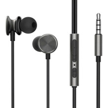 Vadu austiņas Joyroom JR-EW03 tumši pelēkas