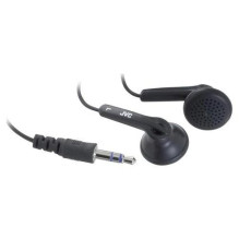 JVC HA-F10C Viedie austiņu ausu aizbāžņi, vadi, melni