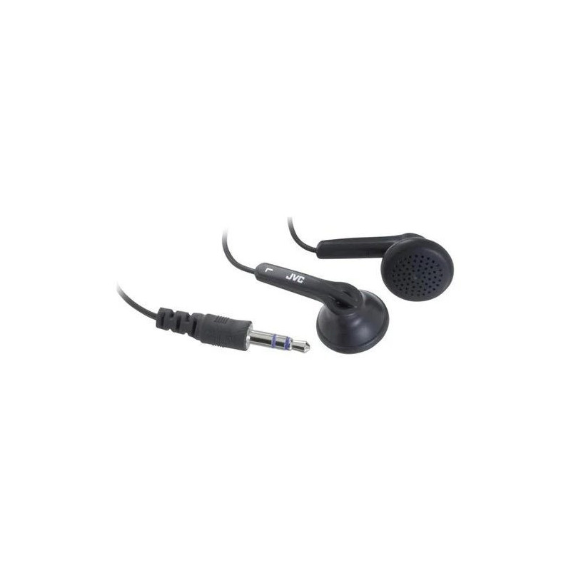 JVC HA-F10C Viedie austiņu ausu aizbāžņi, vadi, melni