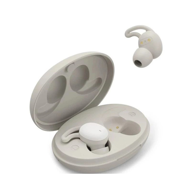 Hama Spirit Calm TWS austiņas, iekšauss, zvaniem / mūzikai, Bluetooth, bēšs / balts