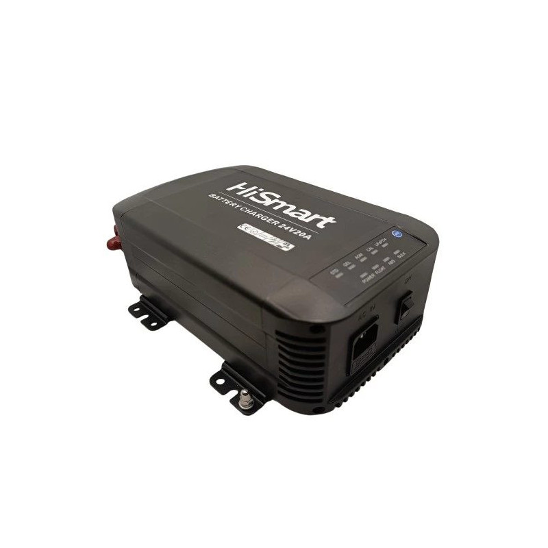 Automatic lead acid/LiFePO4 battery charger, 24V 20A