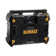 Pārnēsājams radio DeWalt DWST1-81078-QW — AM / FM digitālais uztvērējs, LED displejs, 4 skaļruņi, AC / DC barošana, USB 