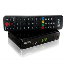 Set-top tuneris WIWA 2_275294 H.265 DVB-T / DVB-T2 HD, 1 uztvērējs, 470-860 MHz, HDMI 1.3, USB 2.0, SCART, melns