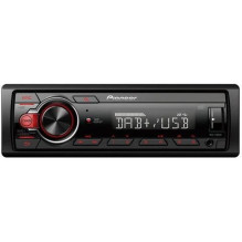Auto mediju uztvērējs Pioneer MVH-330DAB Melns