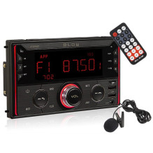 2DIN auto radio BLOW AVH-9620 double-DIN priekšējais panelis ar Bluetooth 5.0, USB Type-A, 2.8 collu displejs, 4×60 W RM
