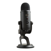 Blue Yeti USB Mikrofons Blackout