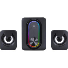 DEFENDER 2.1 datora skaļruņi G14 — 11W, USB barošana, Bluetooth, RGB LED