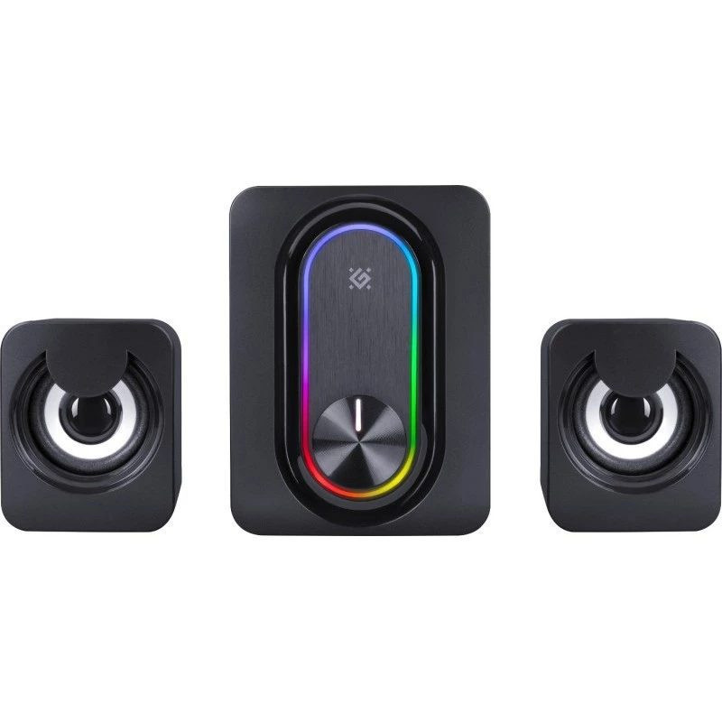 DEFENDER 2.1 datora skaļruņi G14 — 11W, USB barošana, Bluetooth, RGB LED