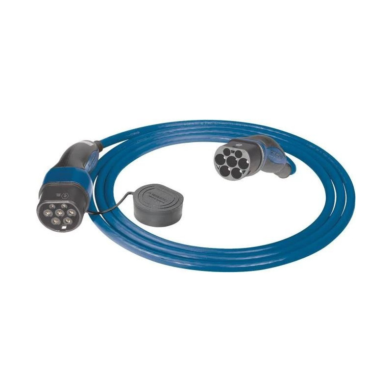 Mennekes Charging Cable Mode 3. Type 2. 32A. 3PH (blue / black. 7.5 meters)