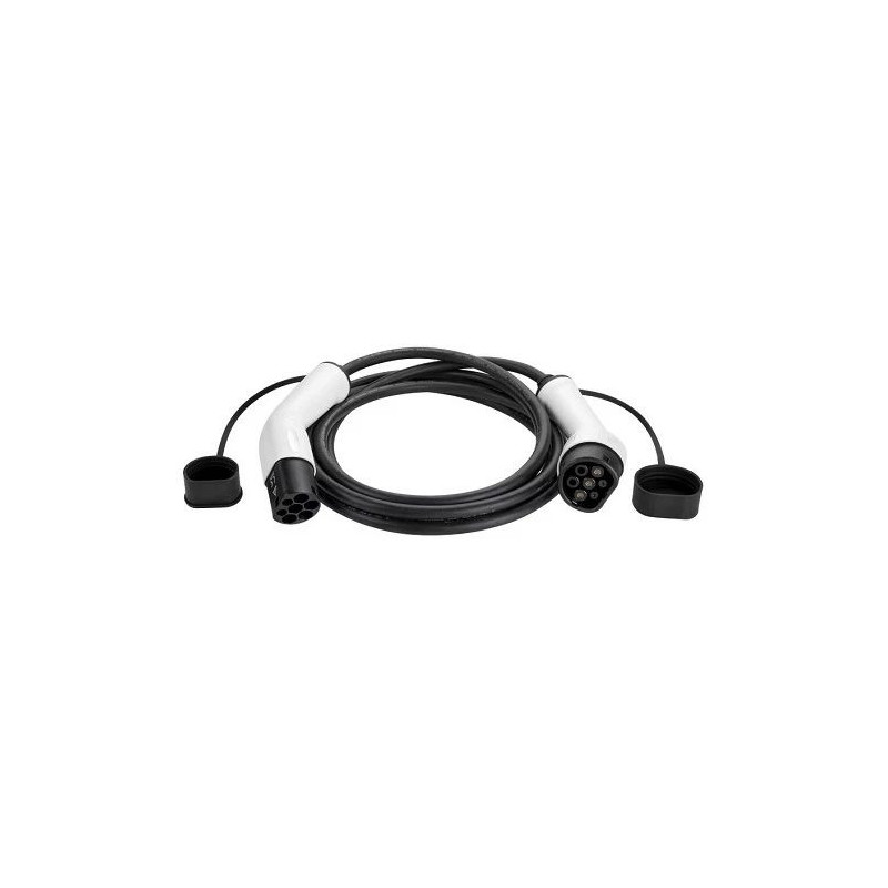 Electric vehicle charging cable Type 2 - Type 2, 32A, 22kW, 3-phase, 7m