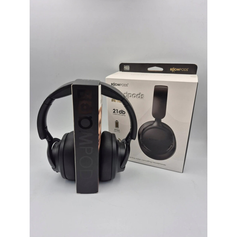 Austiņas Boompods Headpods ANC+ Melnas