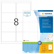 Adrešu uzlīmes HERMA...
