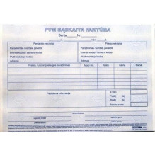 PVN rēķins 1+1 SC, A5, 2 ×...
