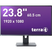 Monitorius Wortmann AG TERRA LCD / LED 2456W PV V4 Juodas USB-C, DP, HDMI GREENLINE PLUS Monitorius Wortmann AG TERRA LCD / LED 2456W PV V4 Juodas USB-C, DP, HDMI GREENLINE PLUS