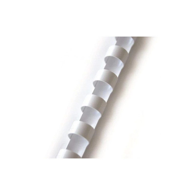 Spirālveida iesējums FORPUS FO950101, 10 mm, balts, iepakojumā 100 gab.