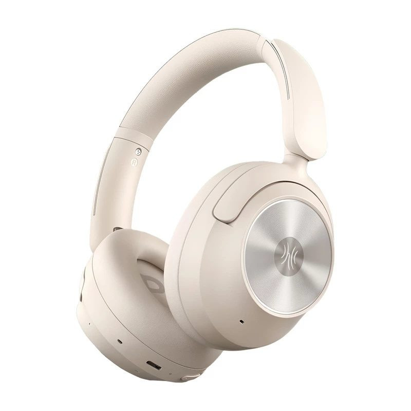 OneOdio A6 Wireless Headphones (White) - Over-Ear with Bluetooth 5.0, 40h Battery, Foldable