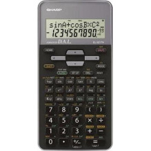 Zinātniskais kalkulators Sharp EL-531TH — 10 ciparu displejs, ar saules bateriju, modelis 82-EL531TH-GY