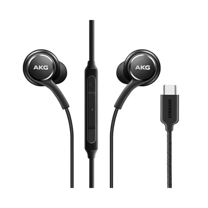 Samsung AKG Earphones in Bag, Black