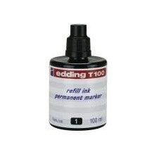 Edding T 100 melnās tintes...